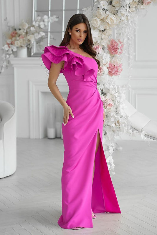  Long dress model 197547 Bicotone 